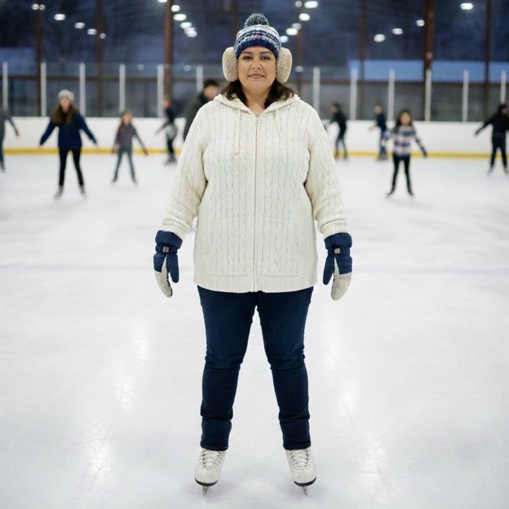 St. John's Bay Cream Knit Sweater